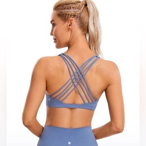 NWT CRZ Yoga Strappy Sports Bra